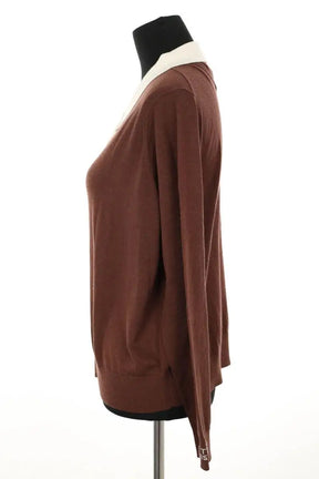 Pull The Tiny Big Sister Marron en Laine