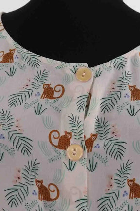 Blouse Des Petits Hauts Blanc en Soie