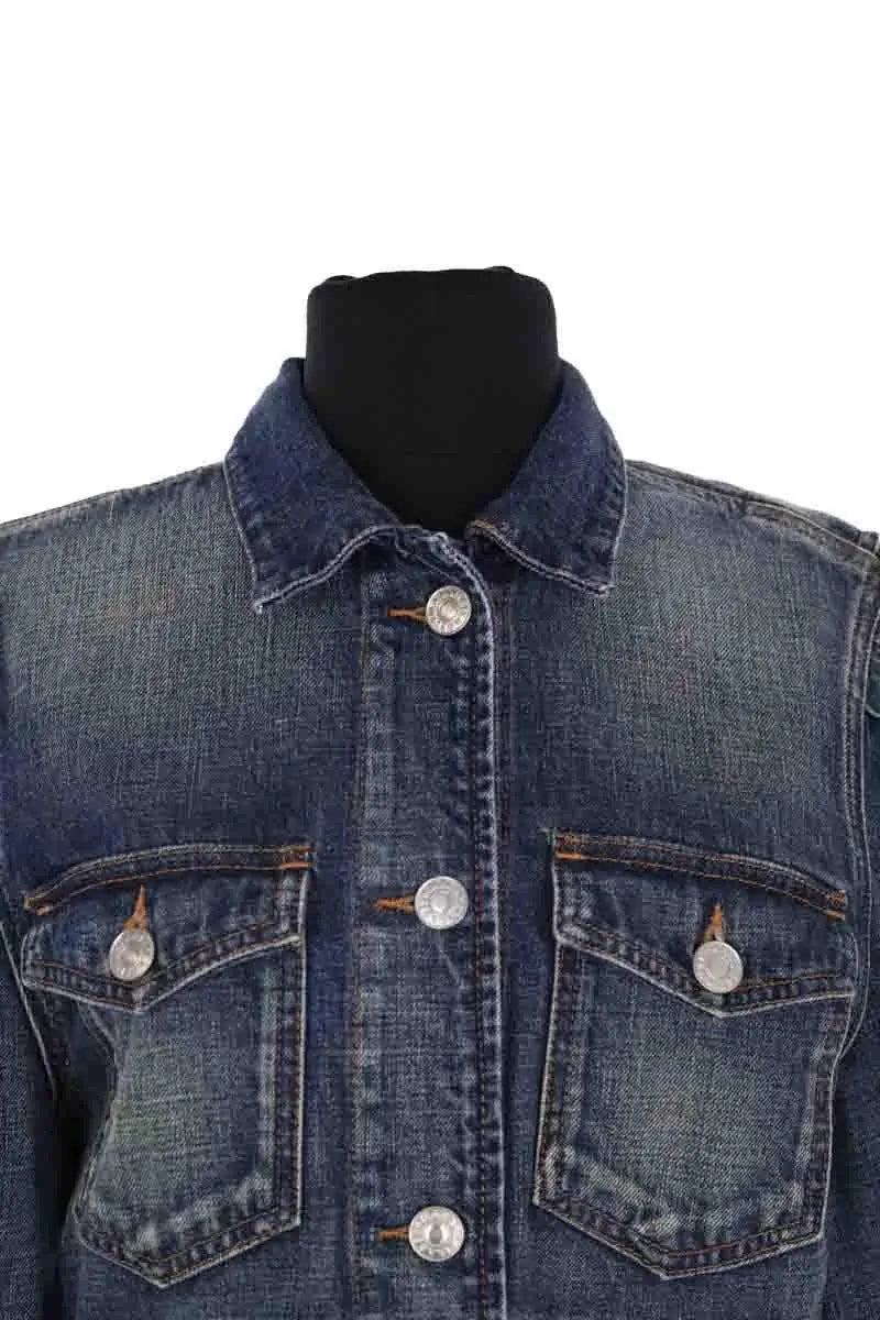 Veste Isabel Marant Étoile Bleu en Coton