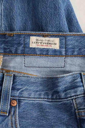 Jean droit Levi's 501 Bleu