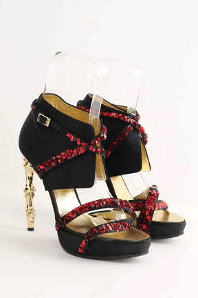 Talons Dsquared2  Noir