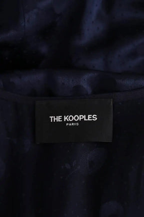 Robe The Kooples Marine en Viscose