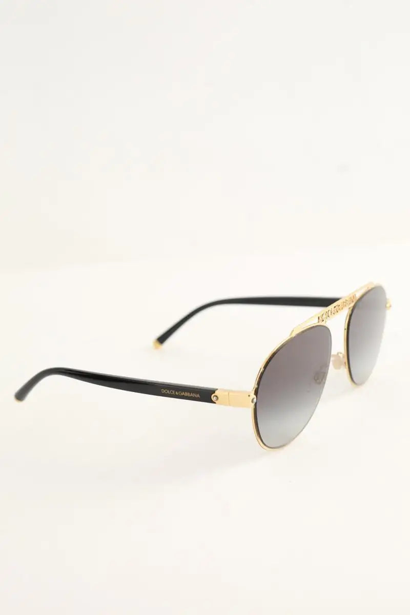 Lunettes d'aviateur Dolce & Gabbana  Doré