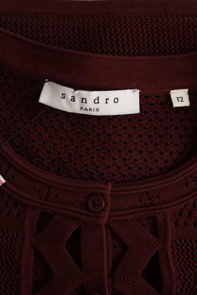 Cardigans Sandro  Bordeaux