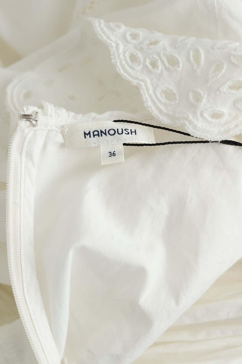 Mi-longueur Manoush  Blanc