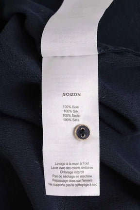 Blouse Des Petits Hauts Marine en Synthétique