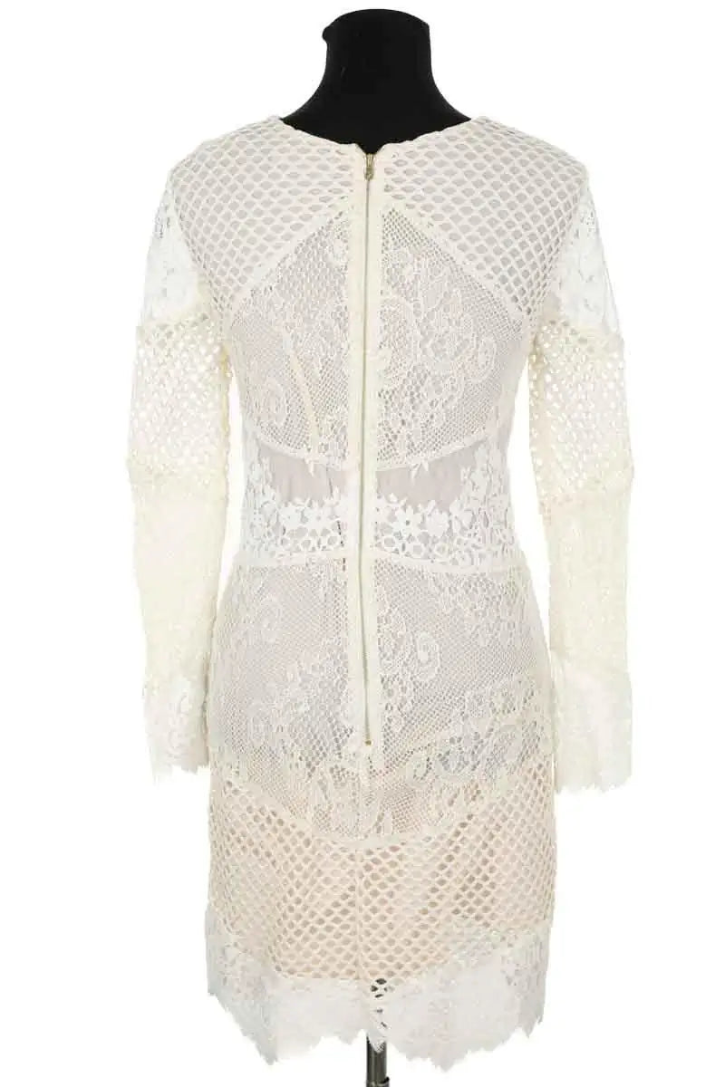 Robe Sandro Beige en Coton