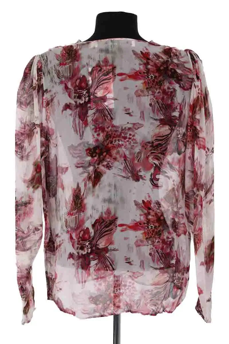 Blouse Iro Syla Rouge en Viscose
