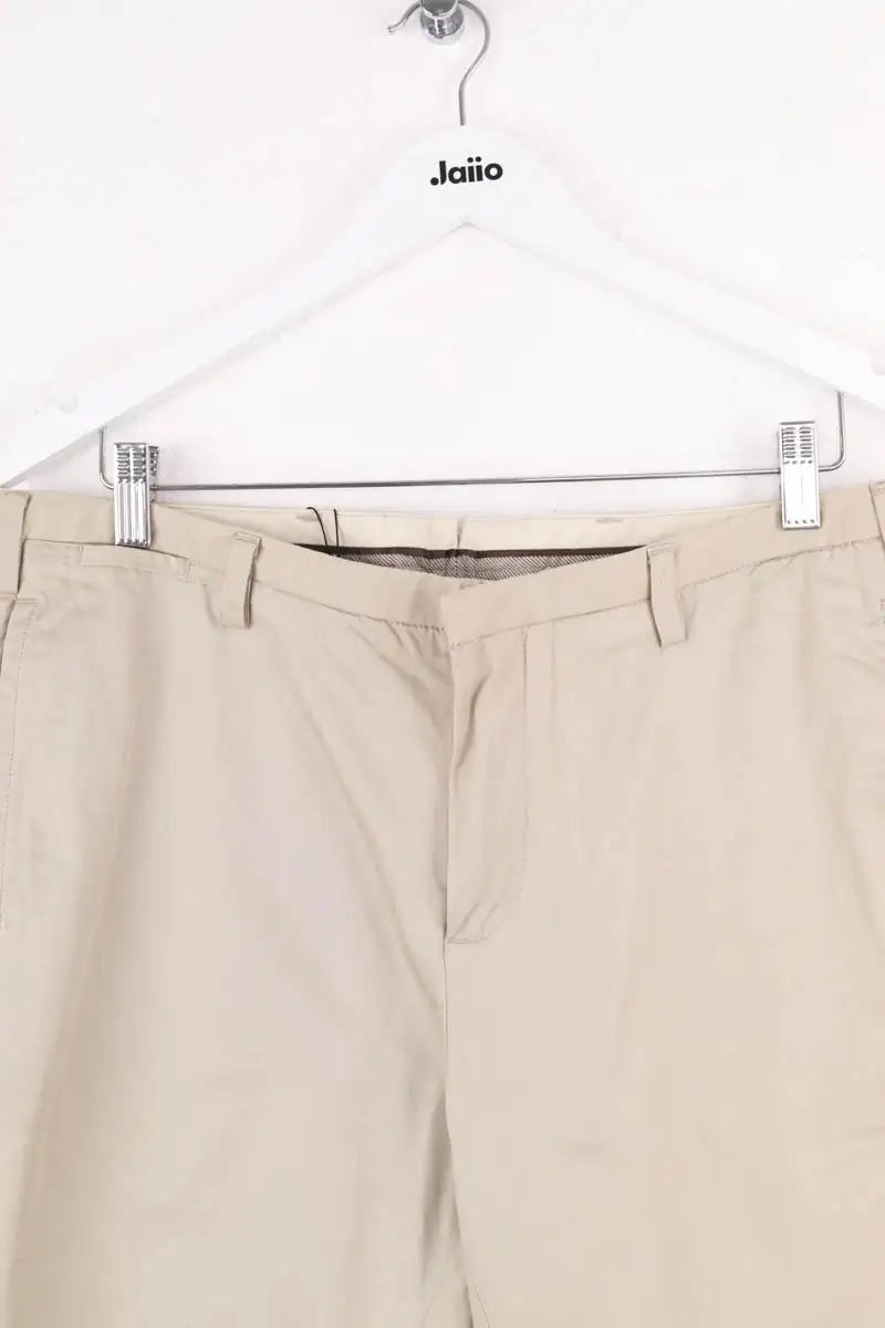 Pantalon droit Moncler Beige en Coton
