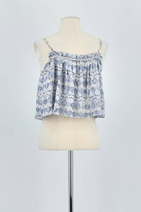 Top sans manche Antik Batik  Bleu