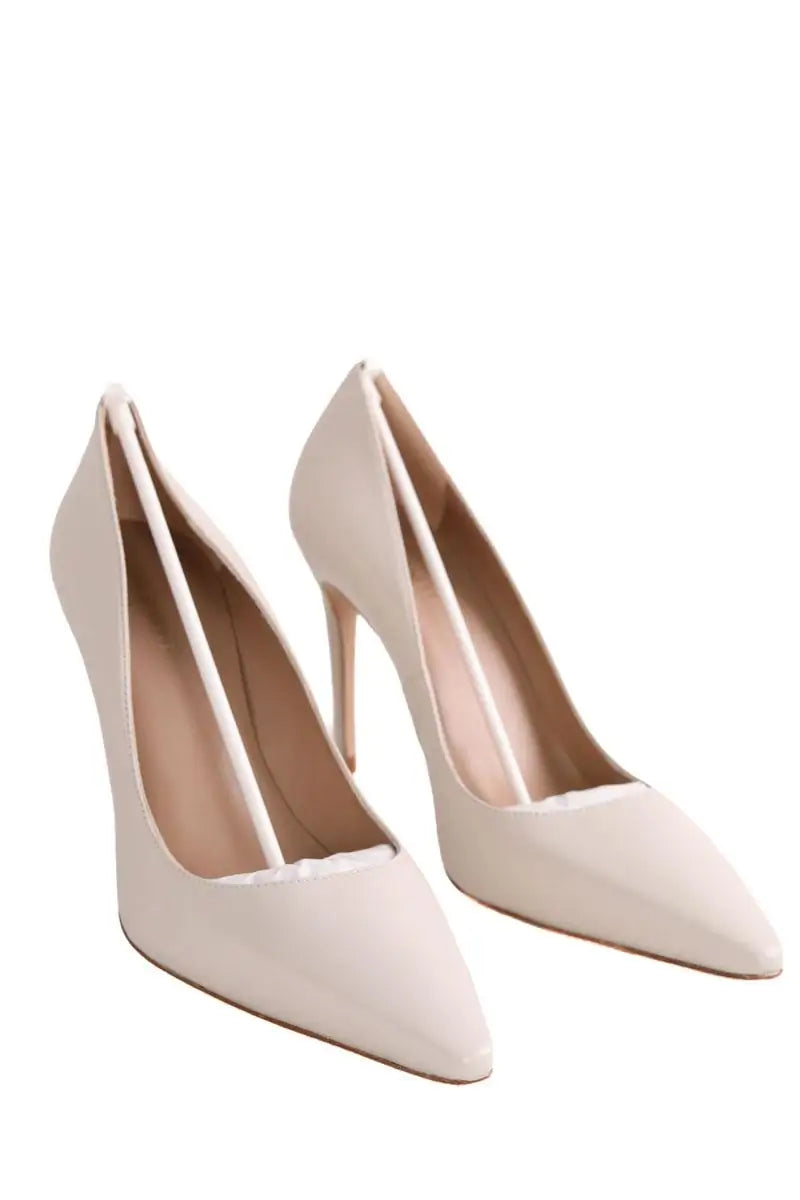Talons LK Bennett Fern New Ecru en Cuir