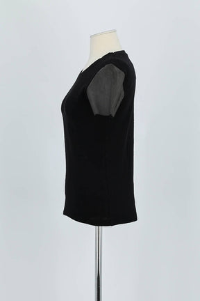 T-shirt Majestic Filatures  Noir