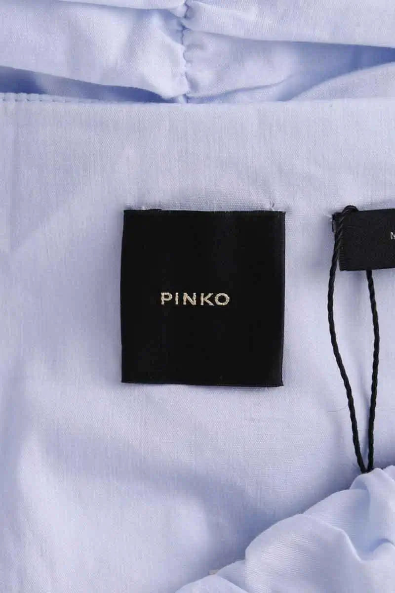 Robe Pinko Bleu en Coton
