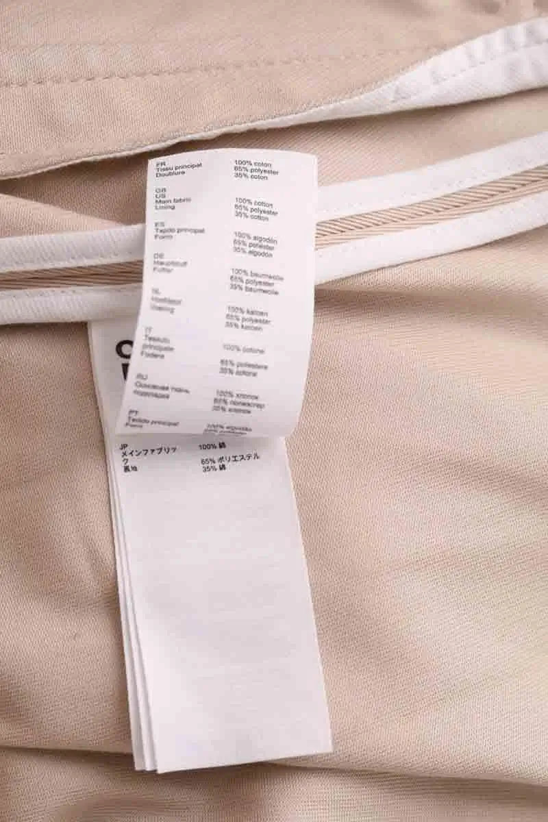 Trench-coat Claudie Pierlot Gwendal Beige en Synthétique