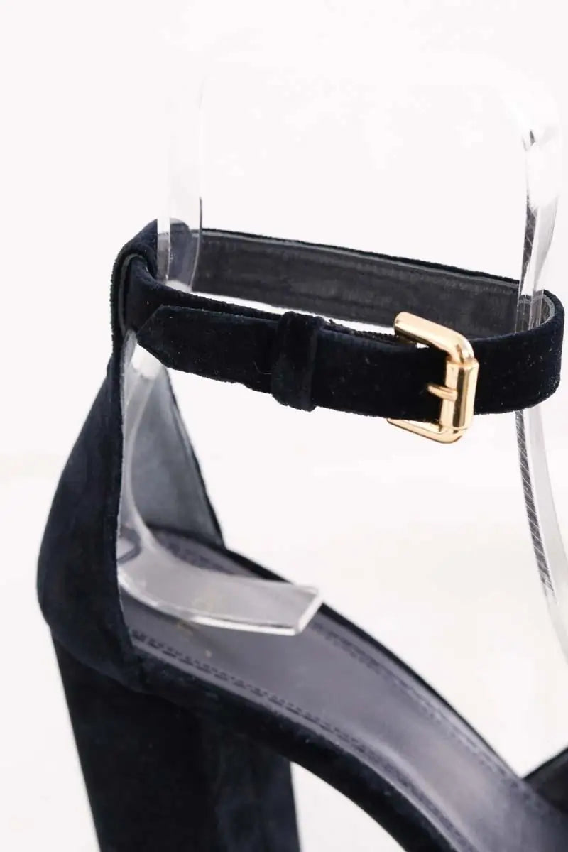 Talons Maje Bleu en Velours