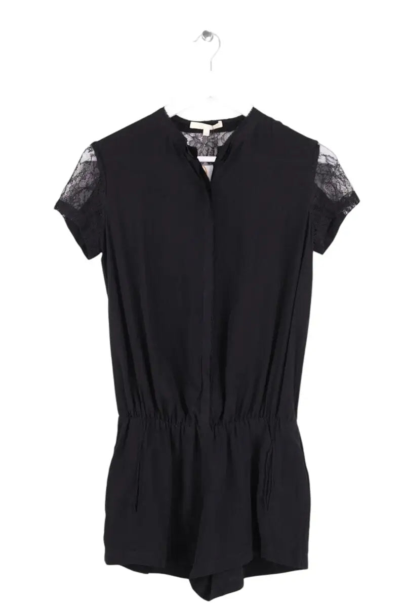 Combishort Maje Noir en Synthétique, taille XS - Seconde Main