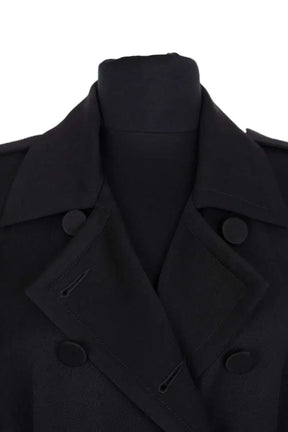 Trench-coat Pallas Noir en Synthétique