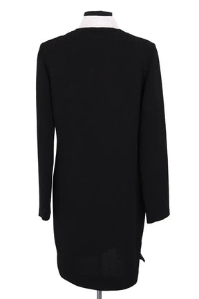 Robe Sandro Noir en Synthétique