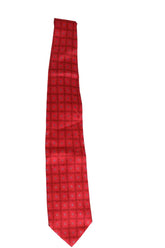 Cravate Yves Saint Laurent Rouge en Soie - Seconde Main