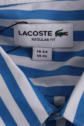 Chemise Lacoste Bleu en Coton