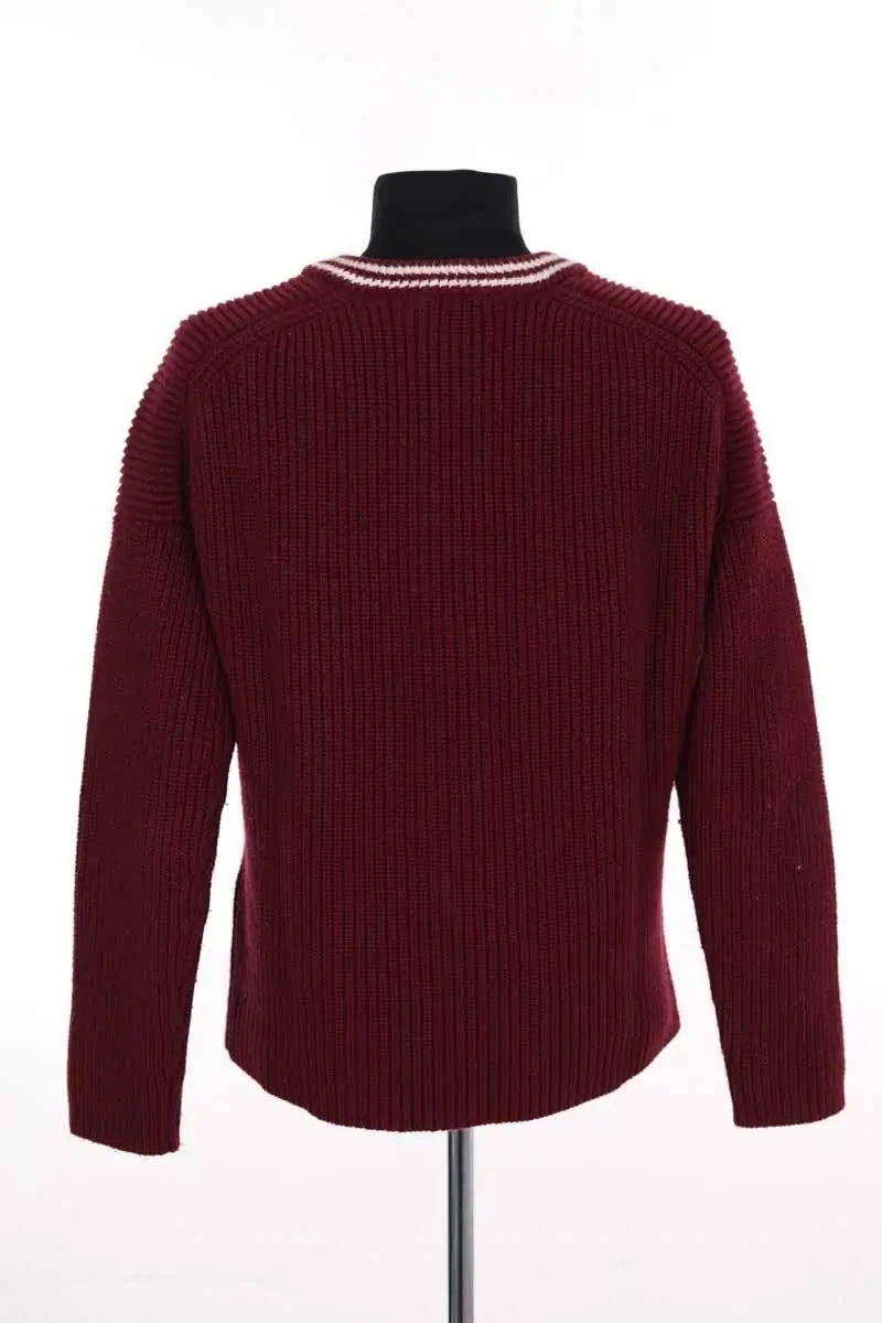 Pull Maje Bordeaux en Coton