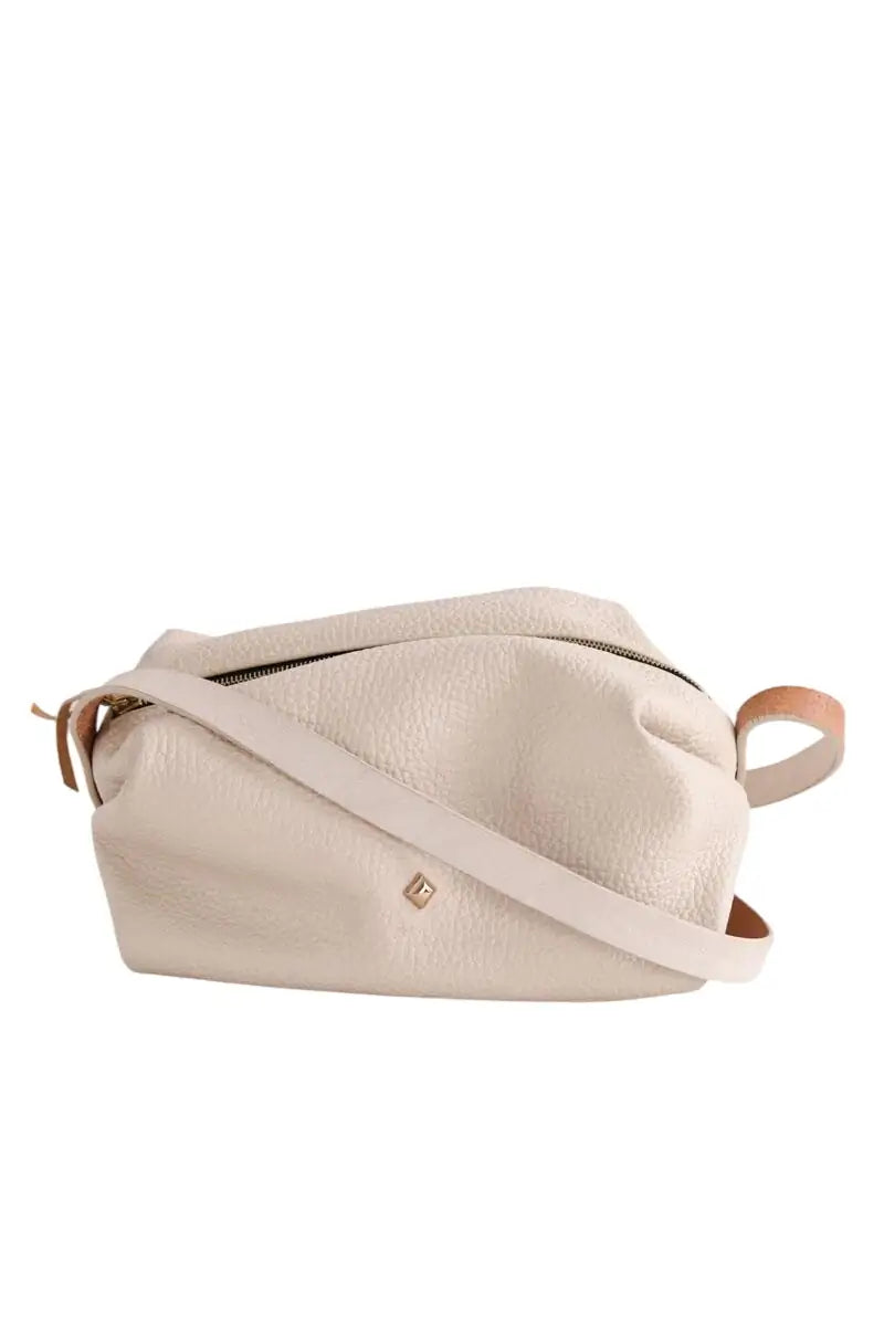 Sac à bandoulière Herbert Frère Soeur Blanc en Cuir - Seconde Main