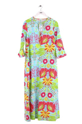 Robe Manoush Bleu en Coton, taille S - Seconde Main