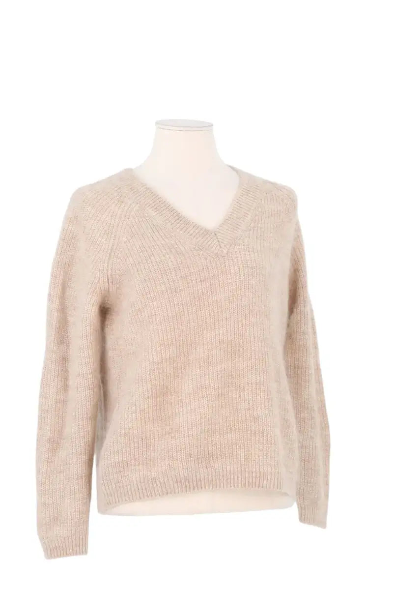 Pull Des Petits Hauts Beige en Laine, taille XS - Seconde Main