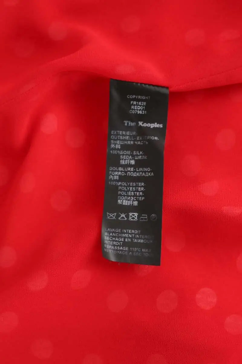 Robe The Kooples  Rouge