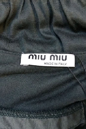 Mi-longueur Miu Miu  Vert