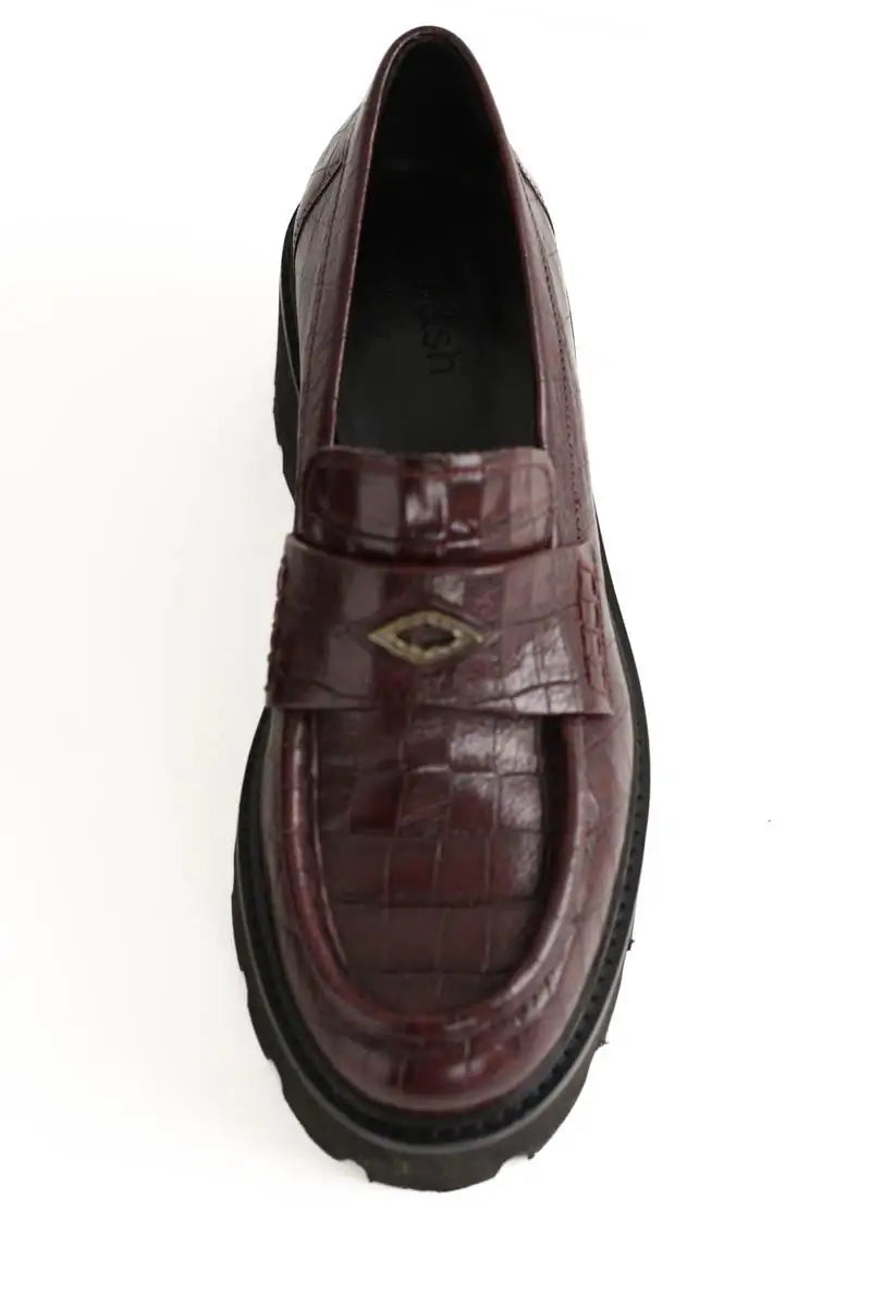 Mocassins Bash  Marron