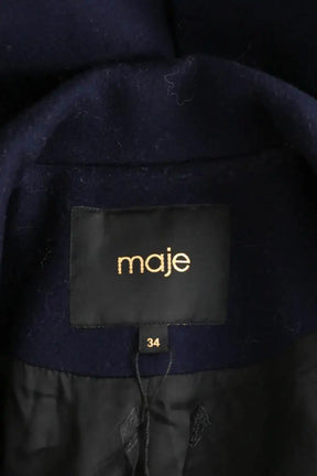 Manteau Maje  Bleu