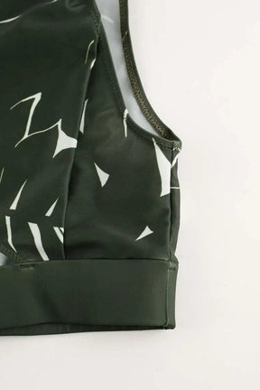 Brassière Luz Élise  Kaki en Polyamide