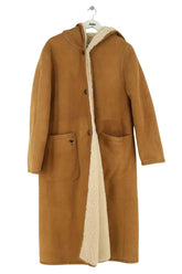 Manteau Dior Beige en Daim, taille L - Seconde Main