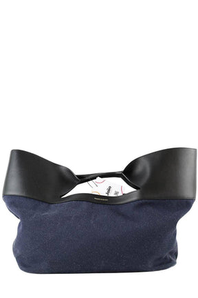 Cabas Alexander McQueen  Bleu
