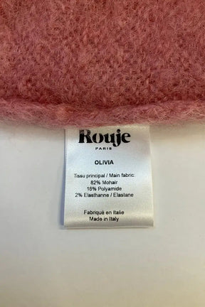 Pull Rouje Rose en Laine