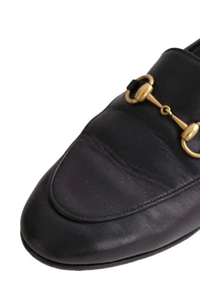 Mocassins Gucci Jordaan Noir en Cuir