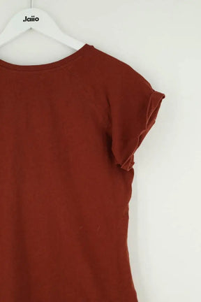 T-shirt Soeur Marron en Coton