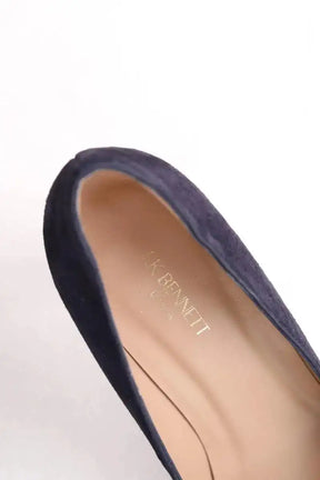 Talons LK Bennett Tess Marine en Daim