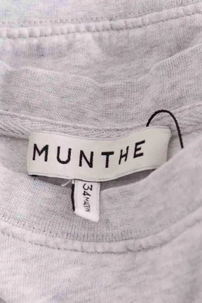 Sweatshirt Munthe Gris en Coton