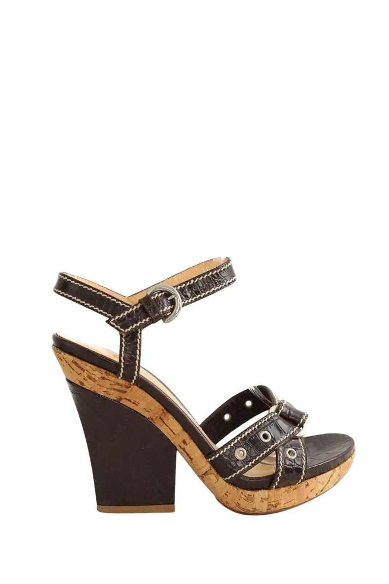 Talons Sergio Rossi  Marron