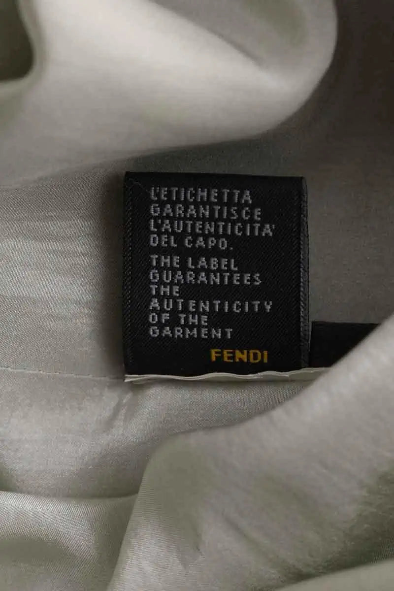 Blouse Fendi Vert en Soie