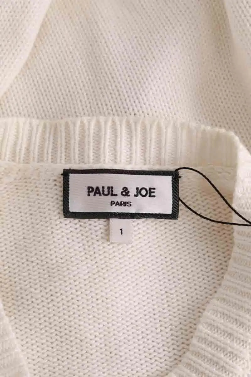 Cardigan Paul & Joe Blanc en Coton