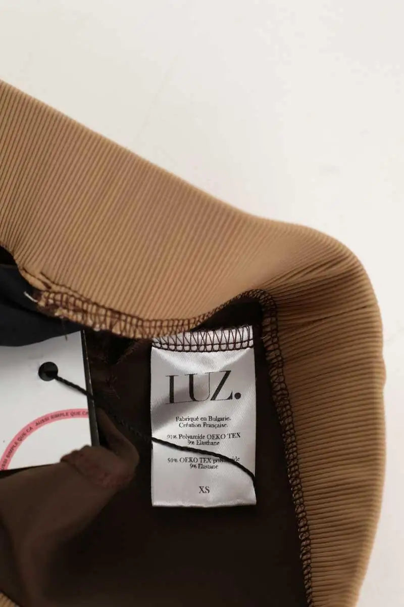 Brassière Luz Élise Marron en Polyamide