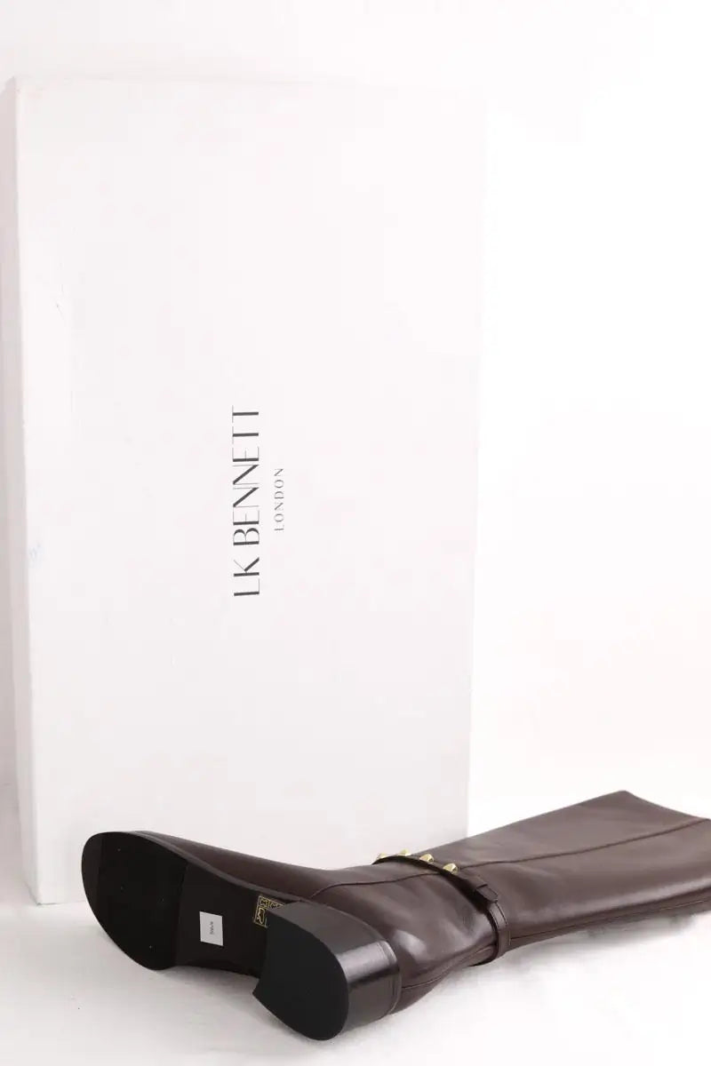 Bottes LK Bennett Marron en Cuir