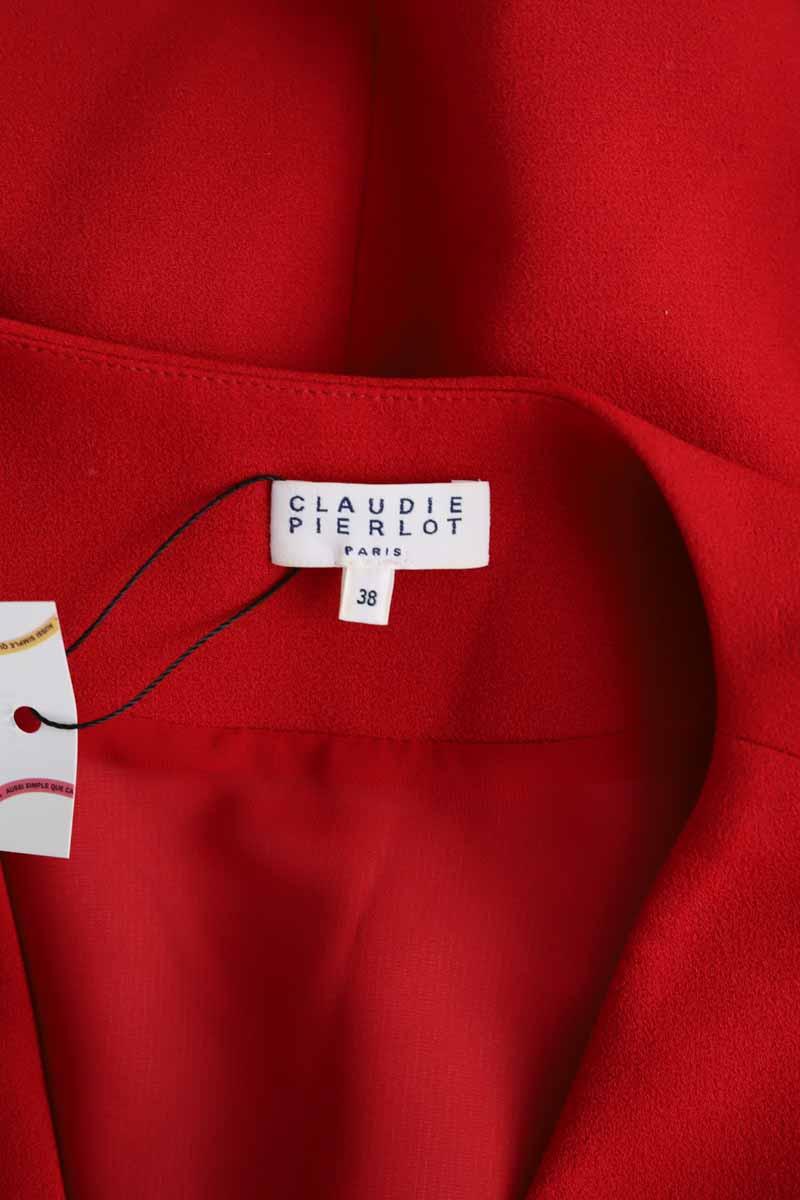 Mi-longueur Claudie Pierlot  Rouge