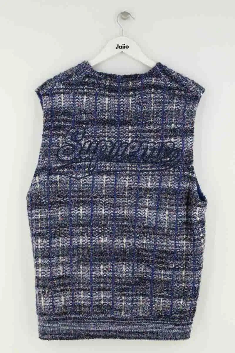 Gilet Supreme Violet en Coton