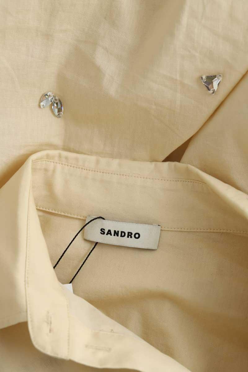 Chemises Sandro  Beige