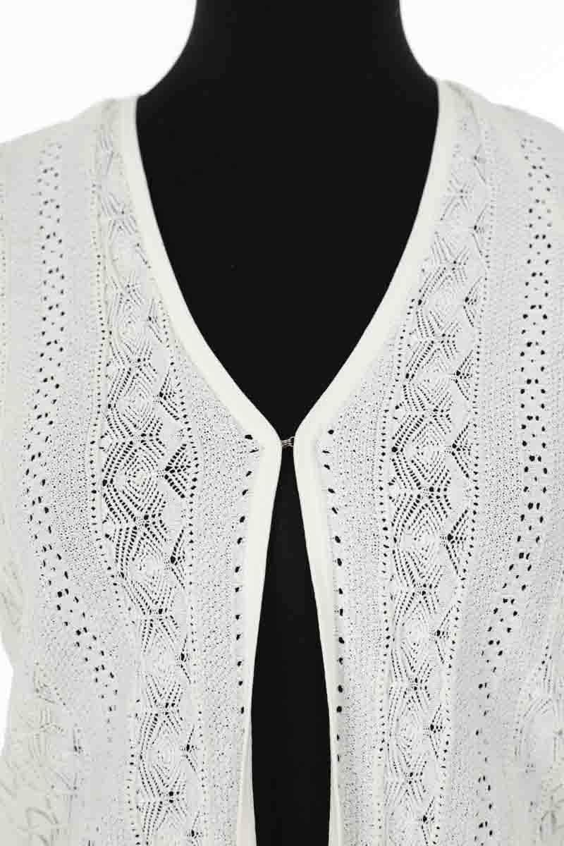 Cardigan Gerard Darel Blanc en Viscose
