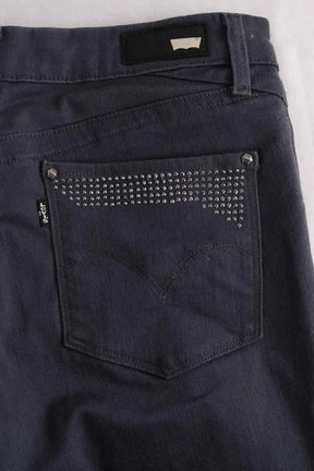 Jean droit Levi's Gris en Coton